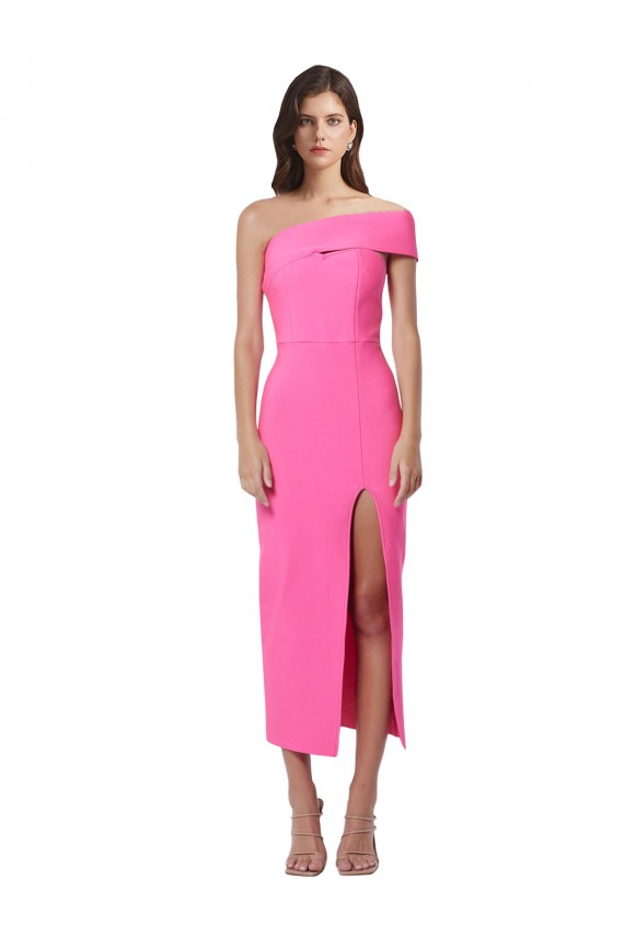 Achat Fourreau midi Crêpe Stretch Longue Formelles Robes demoiselle d'honneur / Robes de soirée / Robes de cocktail