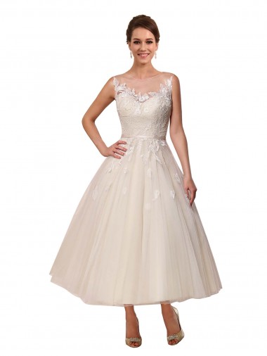 Achat Ivoire Princesse Illusion Tulle Dentelle Robes de mariée